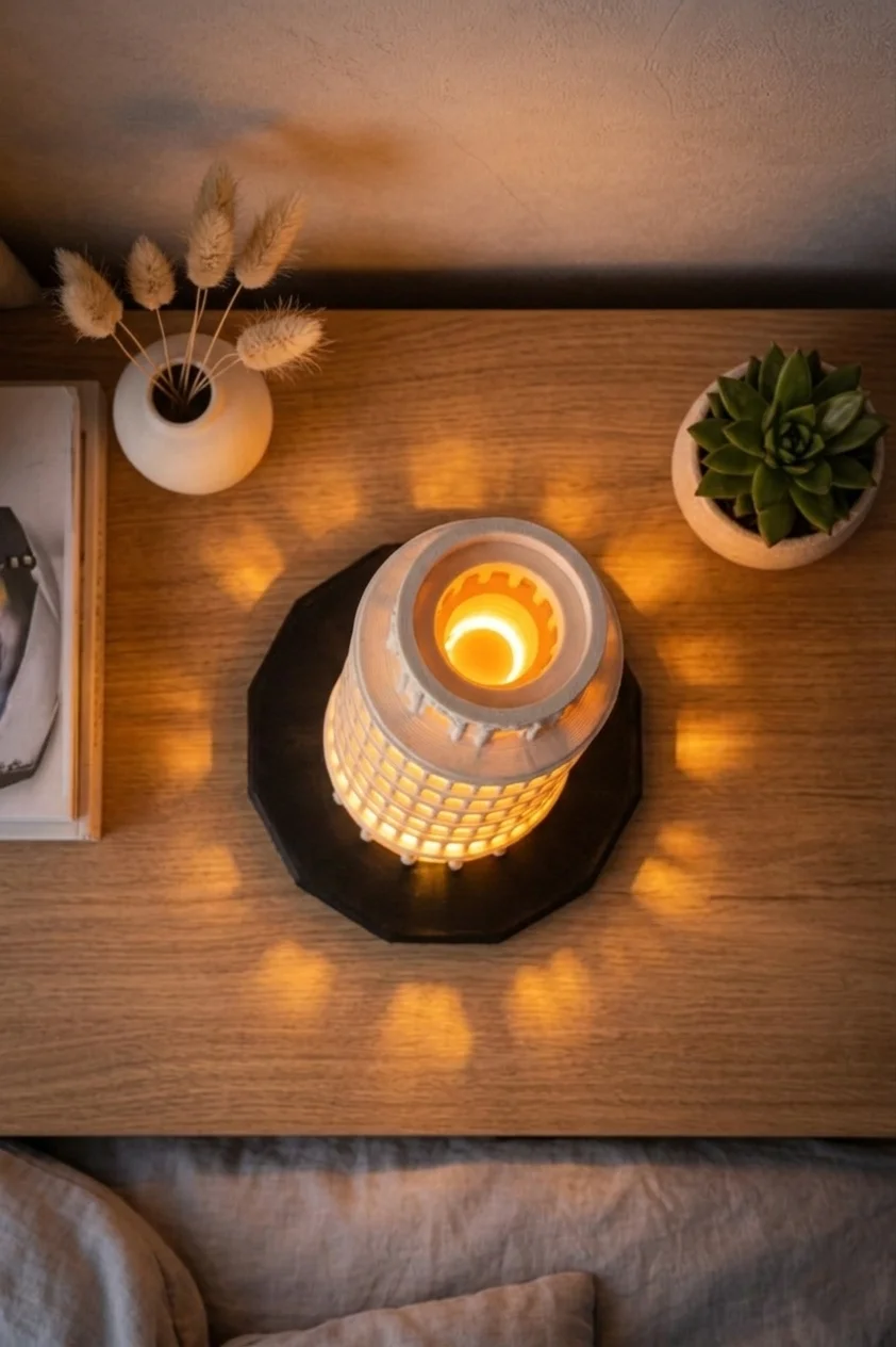 Leaning Tower of Pisa LED Lamp – 3D Printed Decorative Night Light